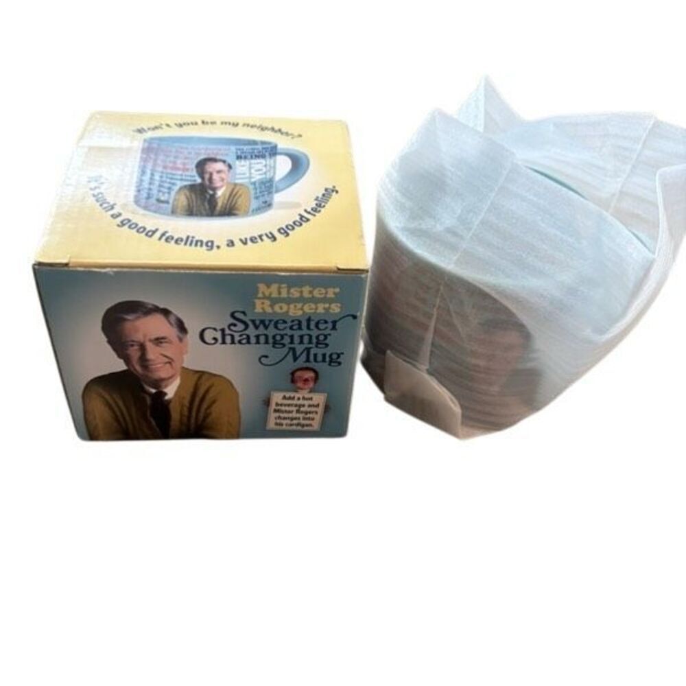 Mister Roger’s Sweater Changing Mug *New*